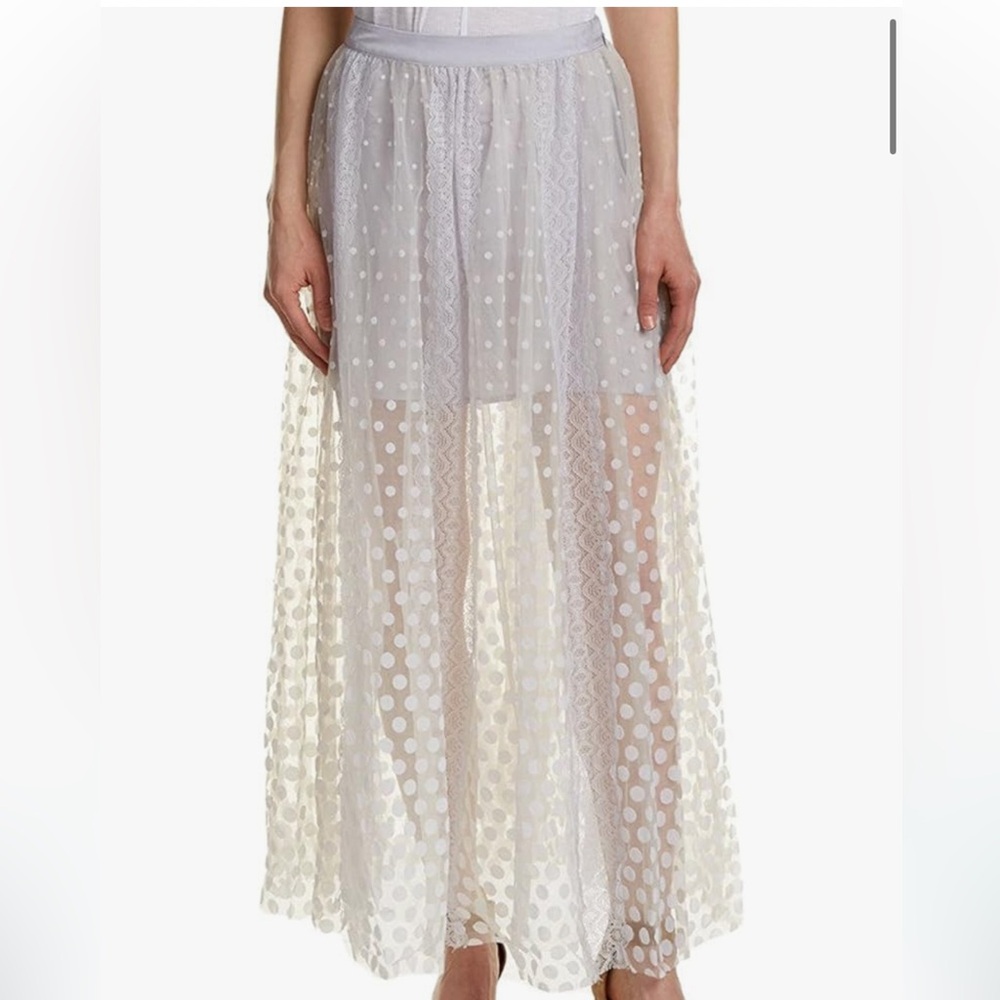 Free People Dreaming Tutu Maxi Skirt.